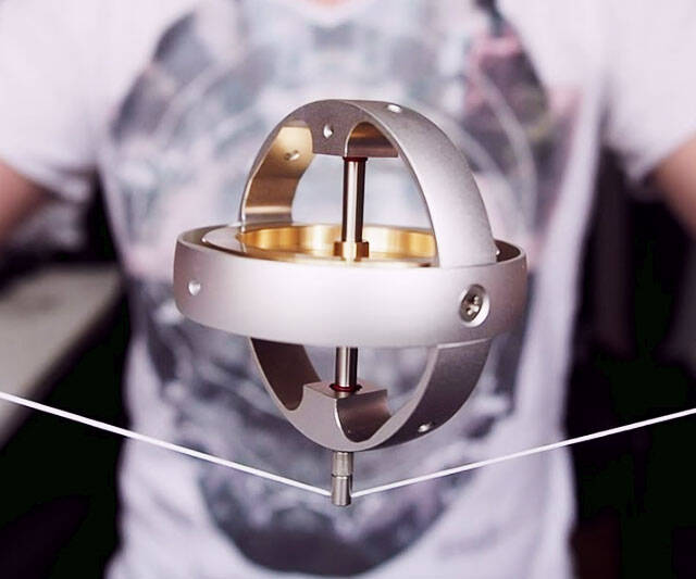 Precision Balancing Gyroscope - //coolthings.us