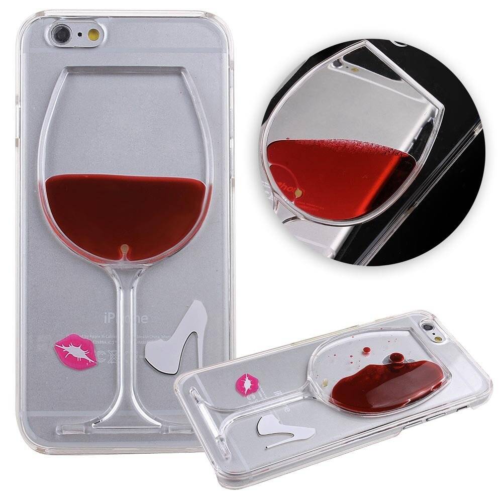 Red Wine Glass Case for iPhone 6 Plus - coolthings.us