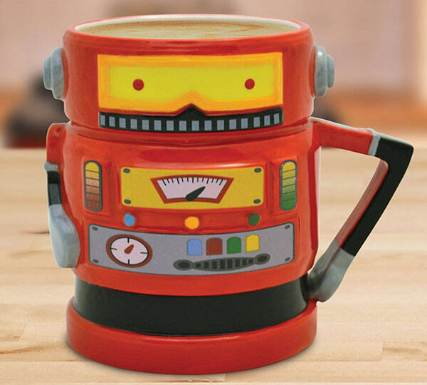 Retro Robot Coffee Mug