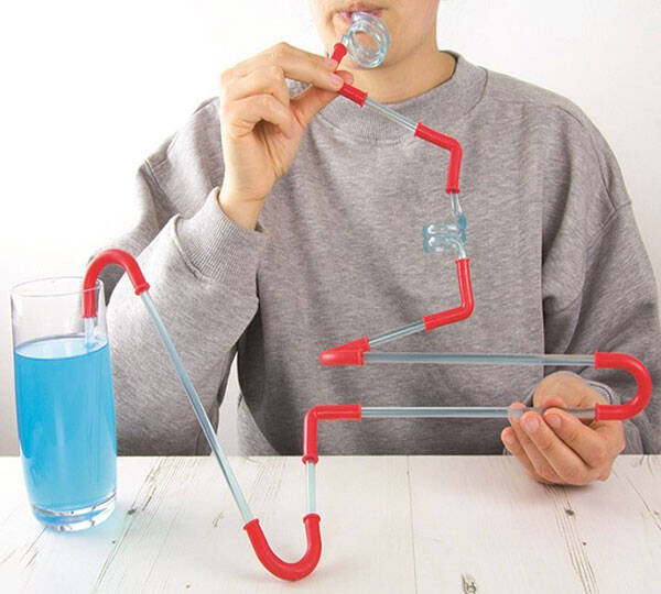 Rollercoaster Straws