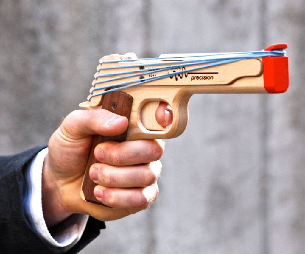 Rubber Band Gun - coolthings.us