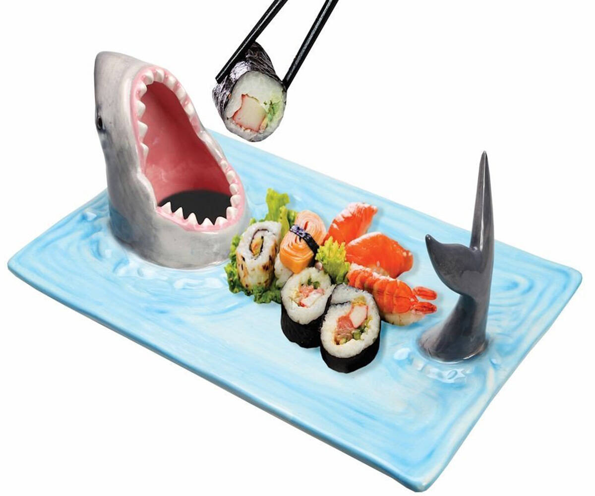 Shark Attack Sushi Serving Platter - //coolthings.us