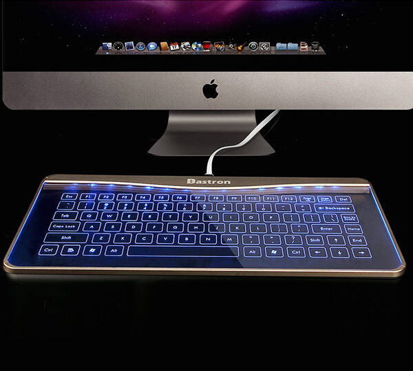 Smart Touch Glass Keyboard with Mouse - coolthings.us