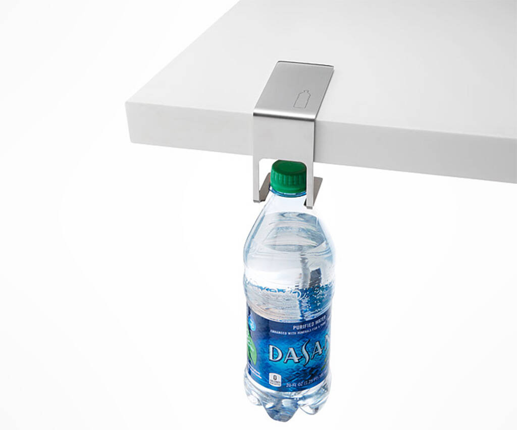 Space Saving Table Bottle Hanger - //coolthings.us