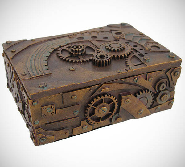 Steampunk Storage Box - coolthings.us