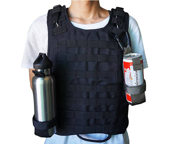 Tactical Water Bottle & Can Holder with Belt - coolthings.us