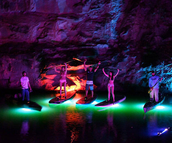 Underwater LED Lighting System for Kayaks & Canoes - coolthings.us