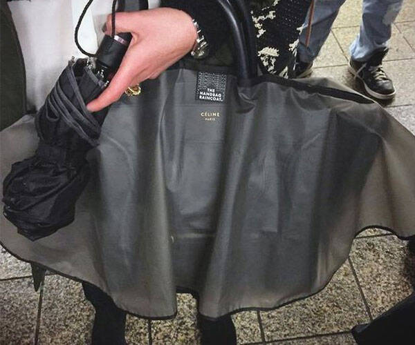 Womens Handbag Raincoat