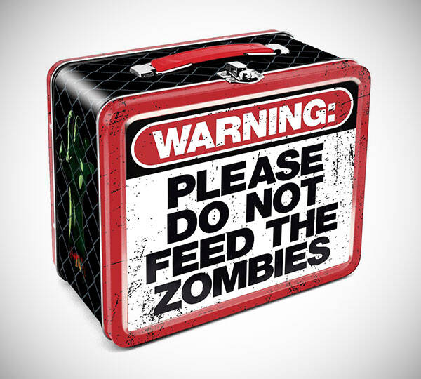 Zombie Warning Lunch Box - //coolthings.us