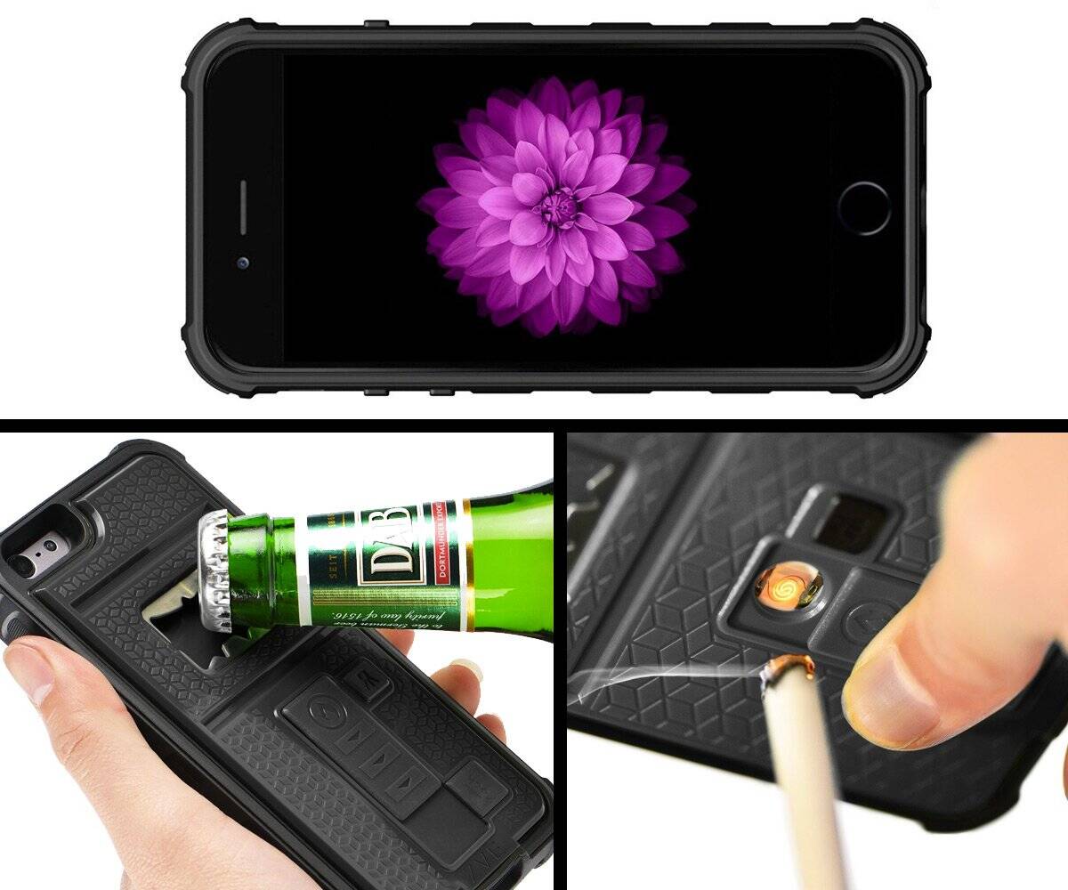 A Drink & a Smoke Impact-Proof iPhone Case - coolthings.us