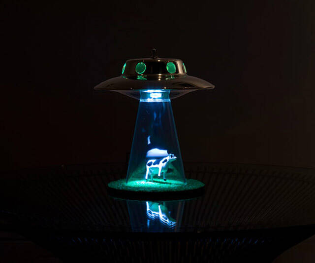 Alien Abduction Lamp