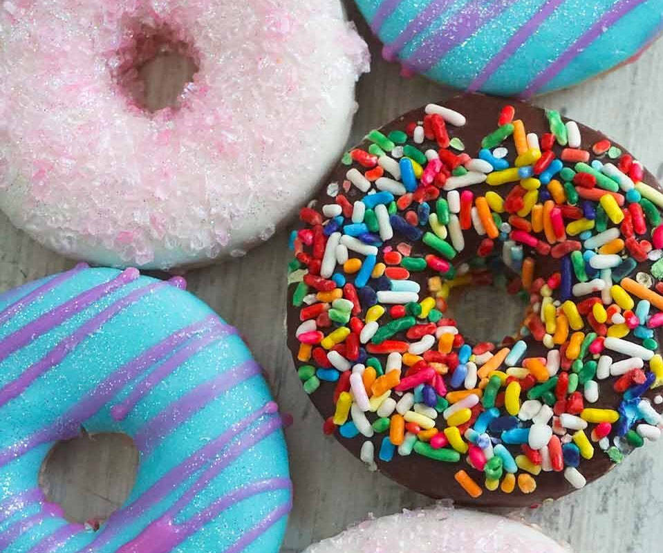 All Natural Donut Soap Bars