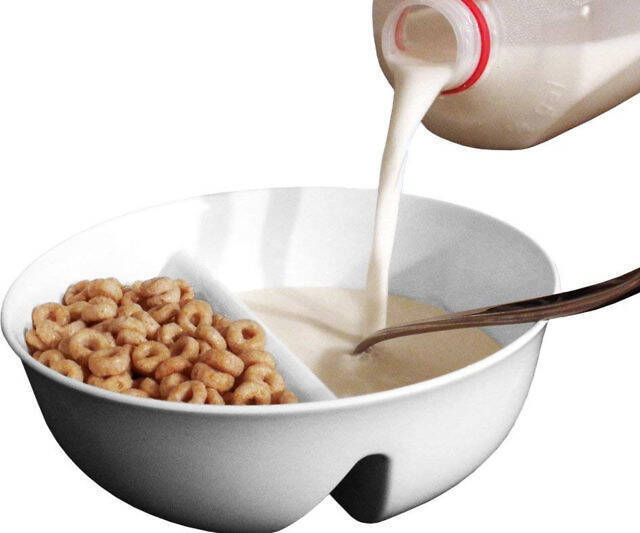 Anti-Soggy Cereal Bowl - //coolthings.us