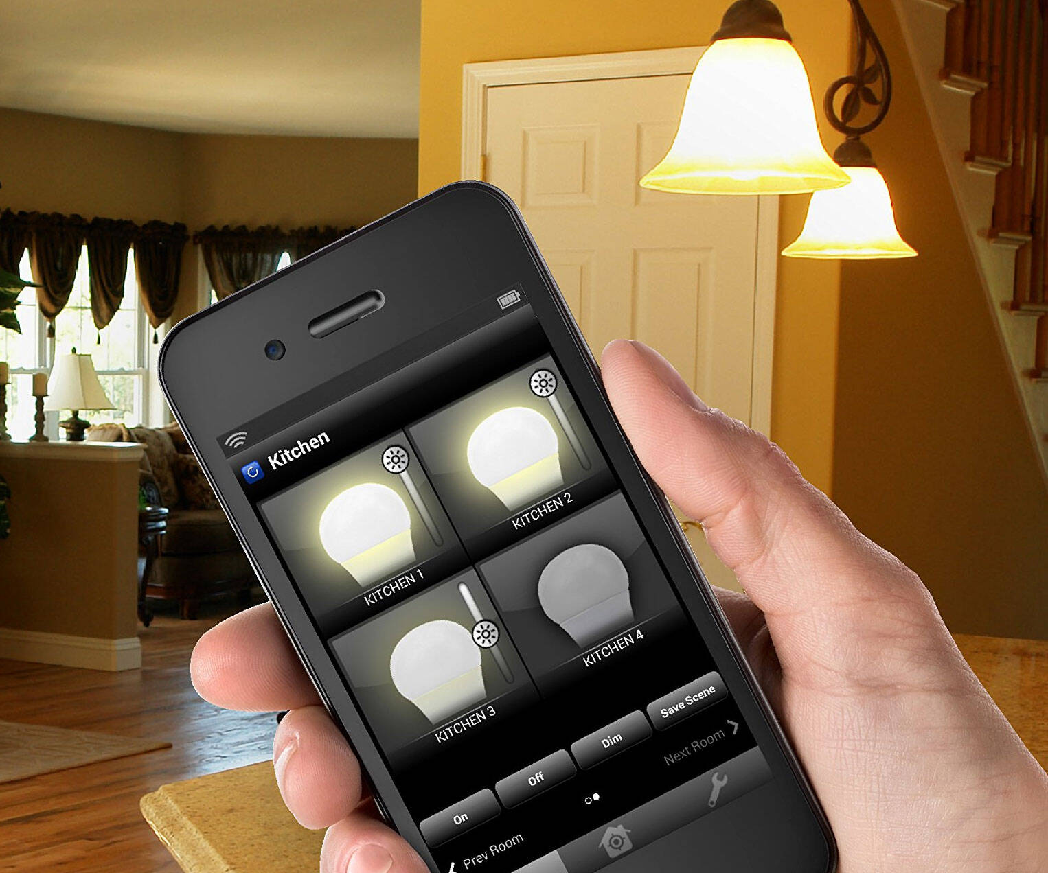App Controlled Lightbulbs Kit - coolthings.us