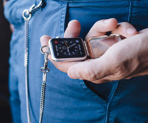 Apple Pocket Watch Attachment - coolthings.us