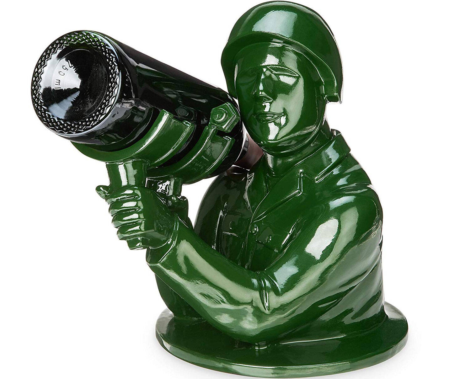 Army Man Bazooka Wine Bottle Holder - //coolthings.us