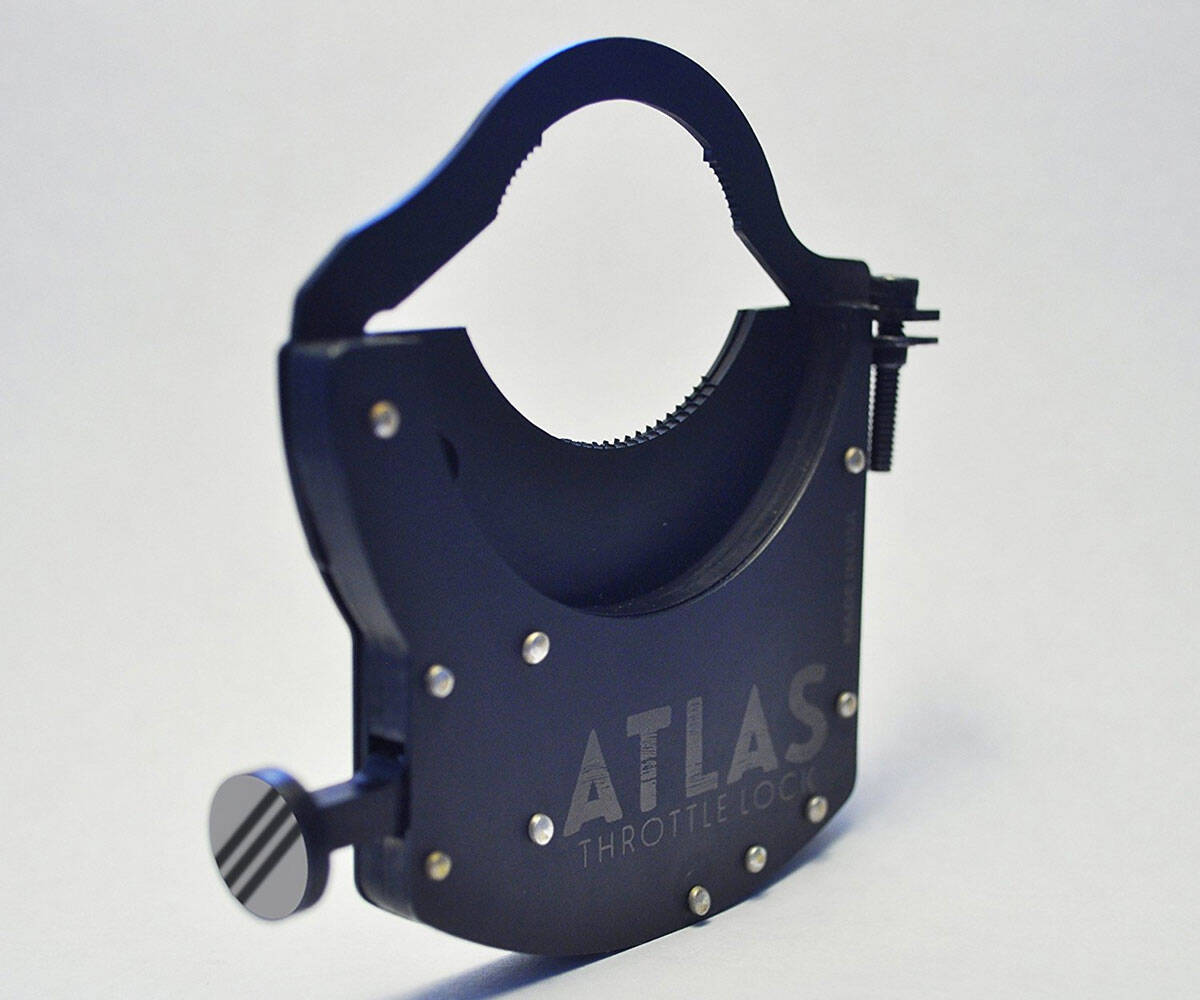 ATLAS Throttle Lock - Cruise Control for Motorcycles - coolthings.us