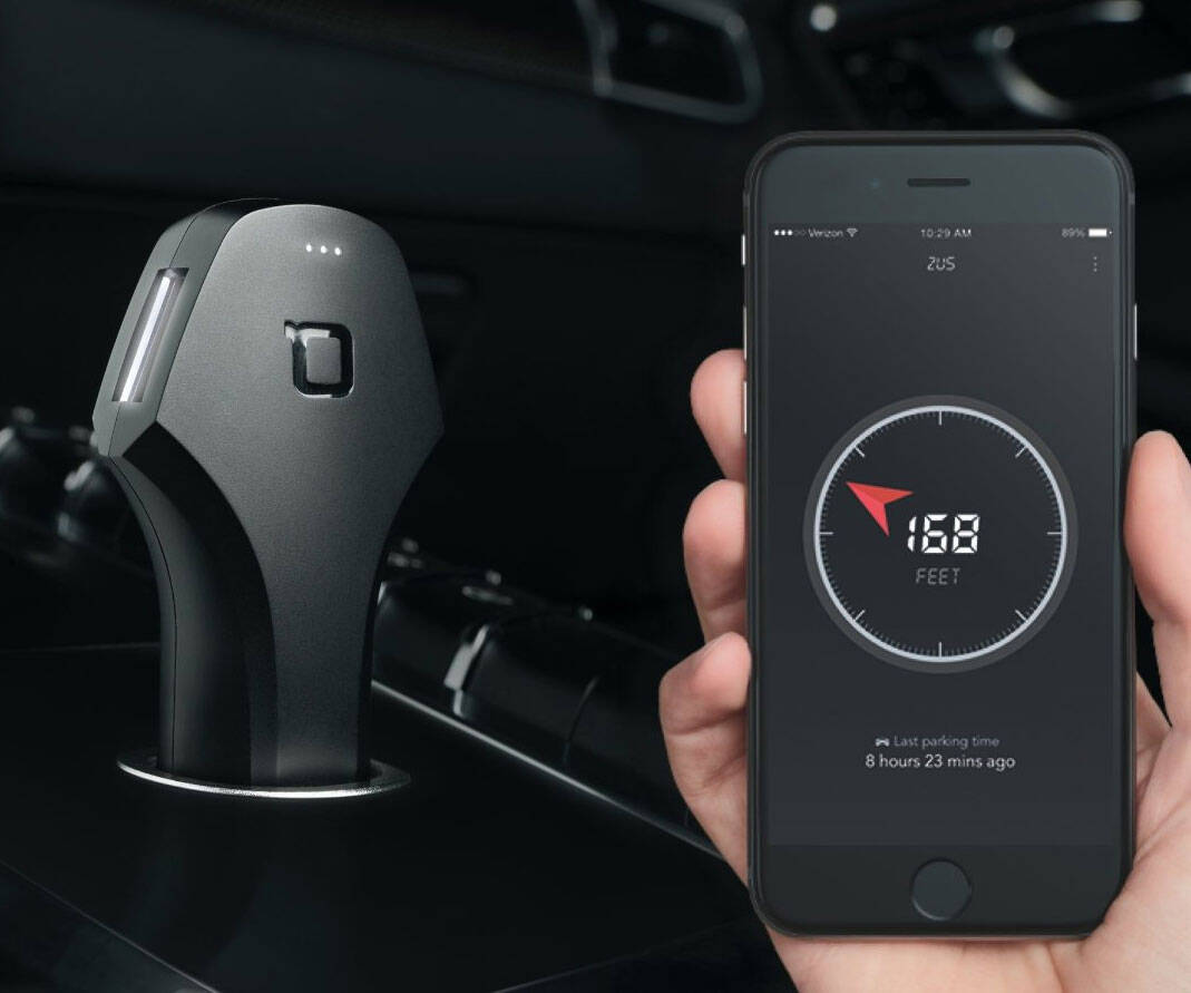 Smart Car Charger And Locator - //coolthings.us
