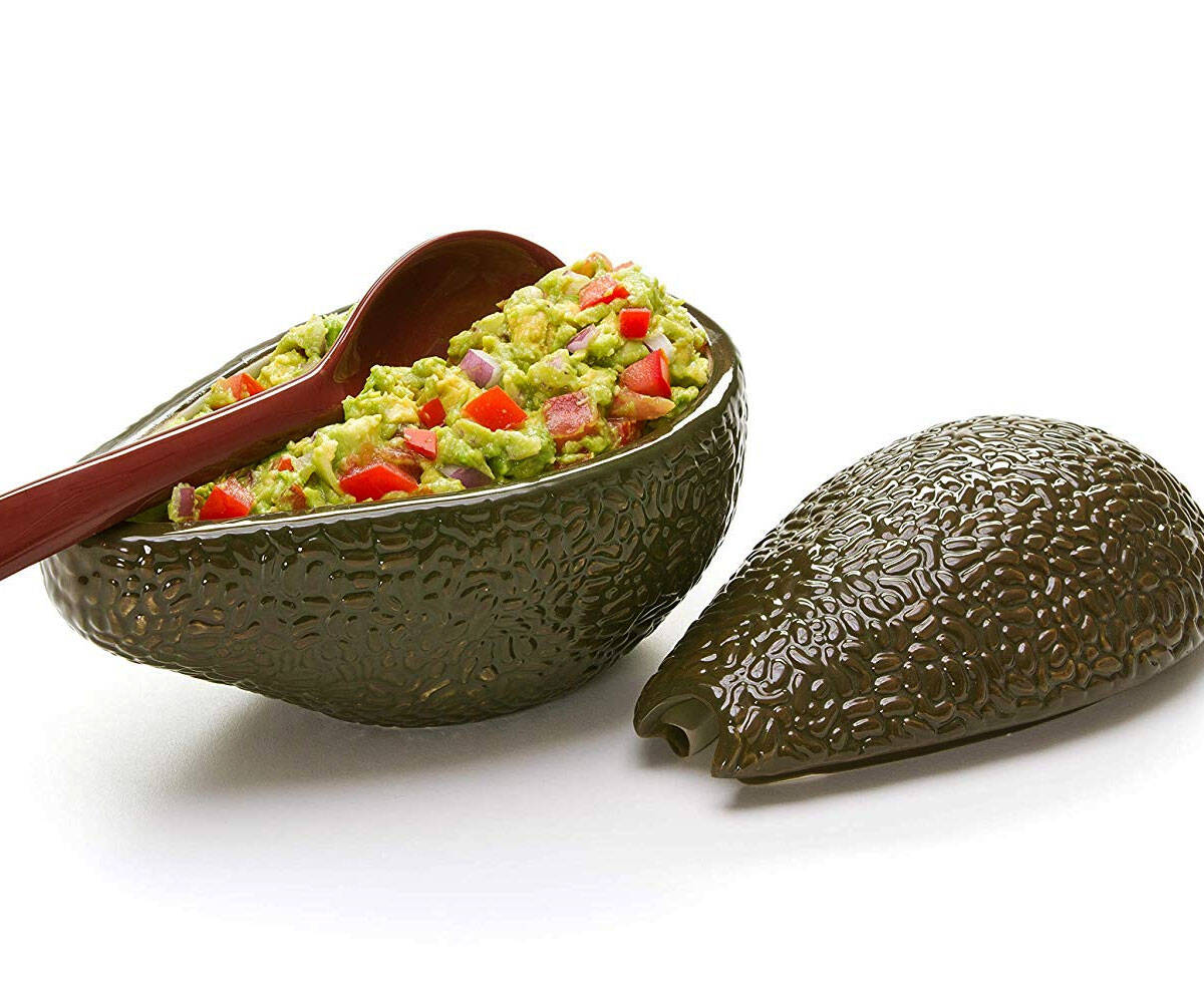 Avocado Shaped Guacamole Bowl - //coolthings.us