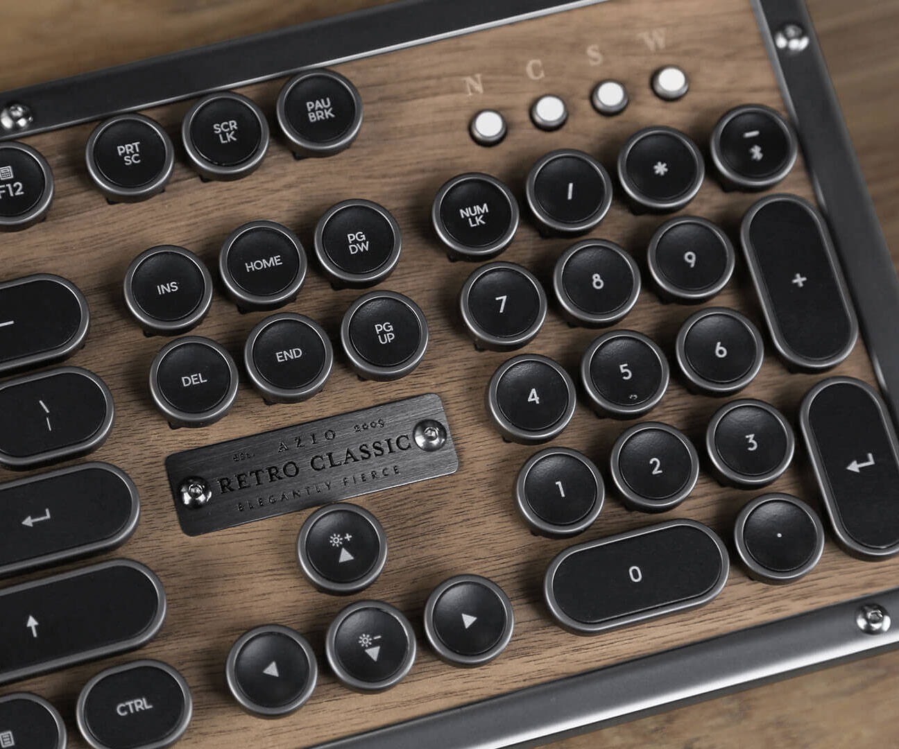 Vintage Typewriter Mechanical Keyboard - //coolthings.us