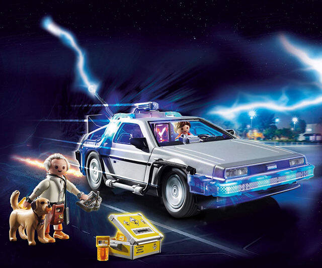 Playmobil Back To The Future DeLorean - //coolthings.us