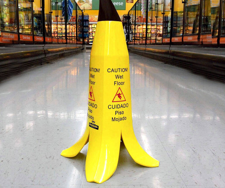 Banana Peel Safety Cones - coolthings.us