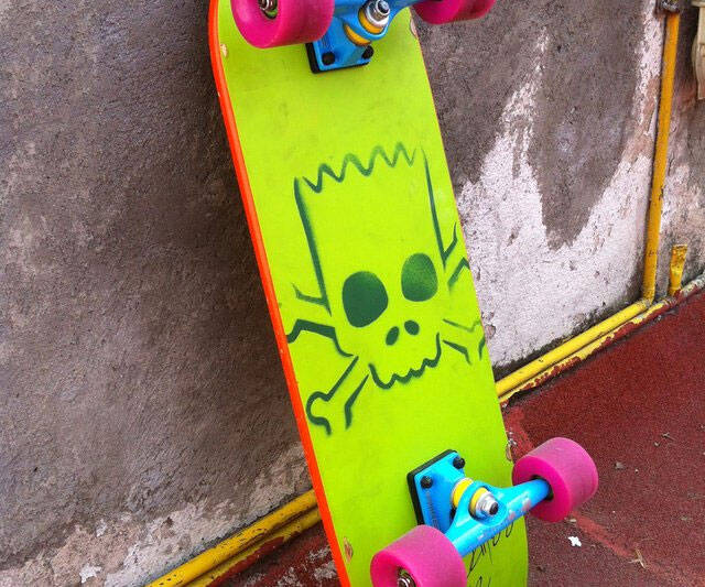 Bart Simpson Skateboard