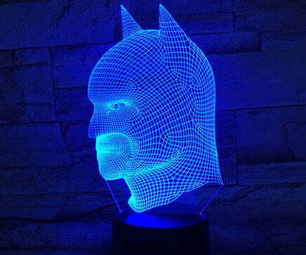 3D Batman Nightlight - //coolthings.us