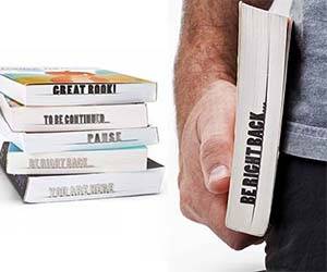 Be Right Back Bookmark