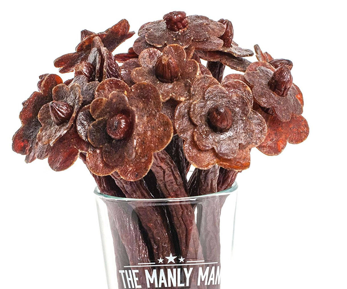 Beef Jerky Flower Bouquet