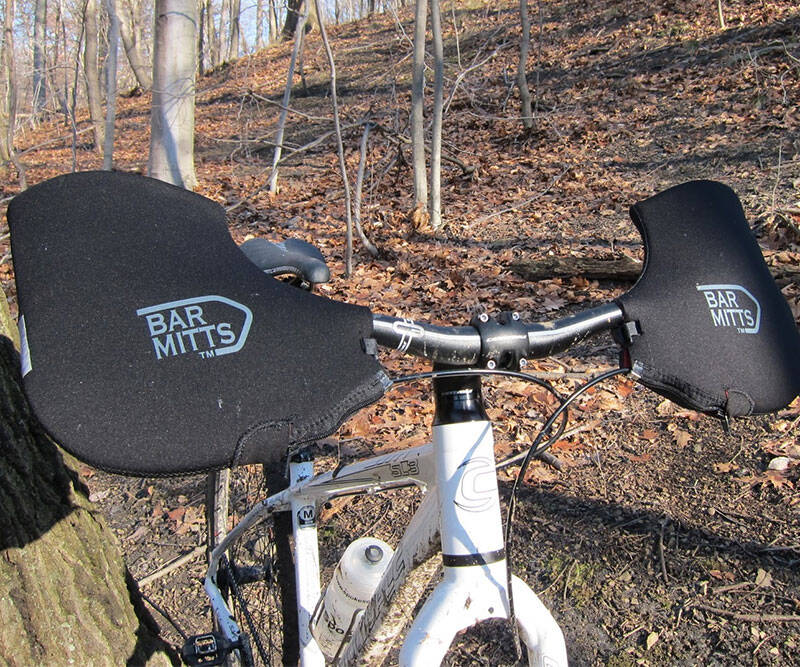 Bicycle Handlebar Mittens - //coolthings.us