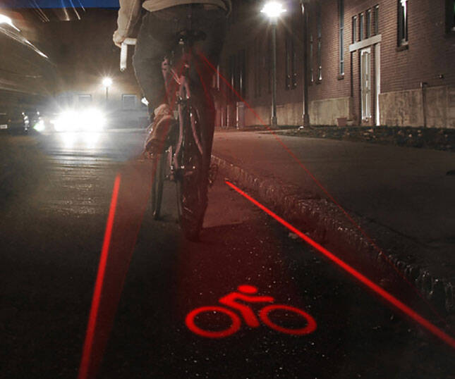 Bike Lane Light - //coolthings.us