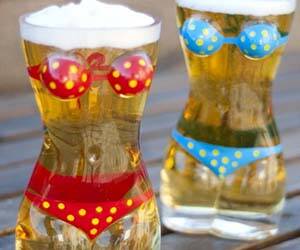 Bikini Beer Mugs