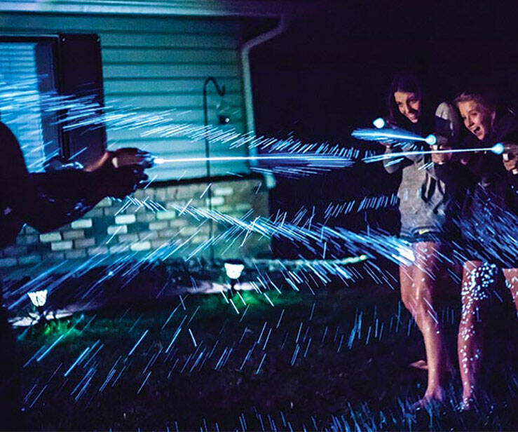 Bioluminescent Water Gun