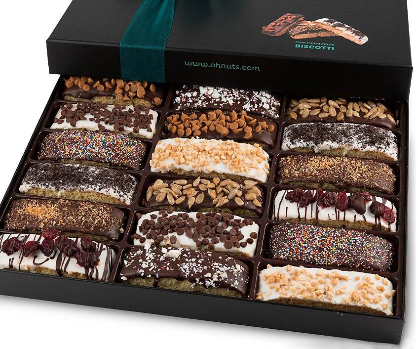 Biscotti Gourmet Cookie Gift Box - coolthings.us