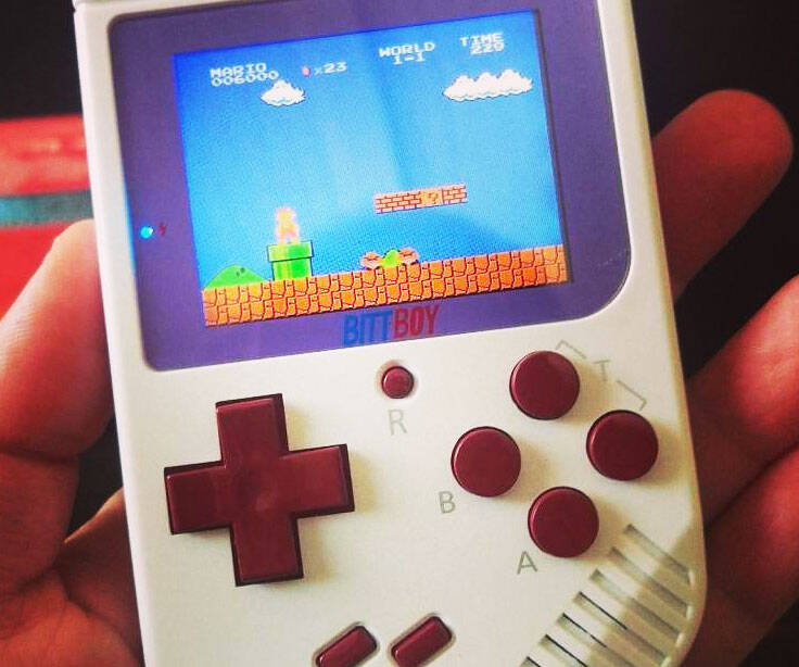 BittBoy Handheld Retro Gaming Device