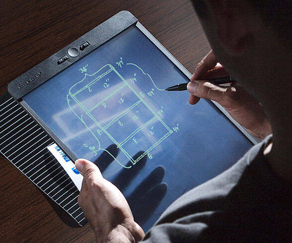 Blackboard Electronic Liquid Crystal Paper - //coolthings.us