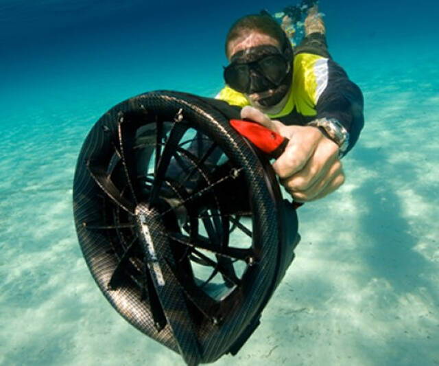 Bladefish Personal Waterjet - coolthings.us