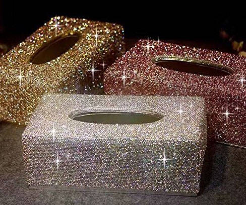 Bling Bling Tissue Boxes