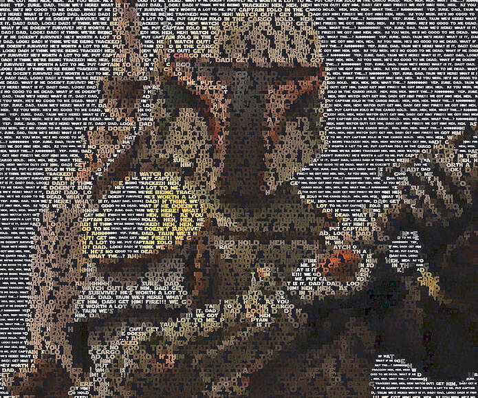 Boba Fett Quotes Mosaic