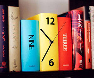 Book Clock - coolthings.us