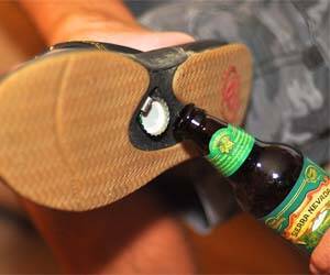 Bottle Opening Sandals - coolthings.us