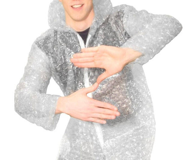 Bubble Wrap Suit - coolthings.us