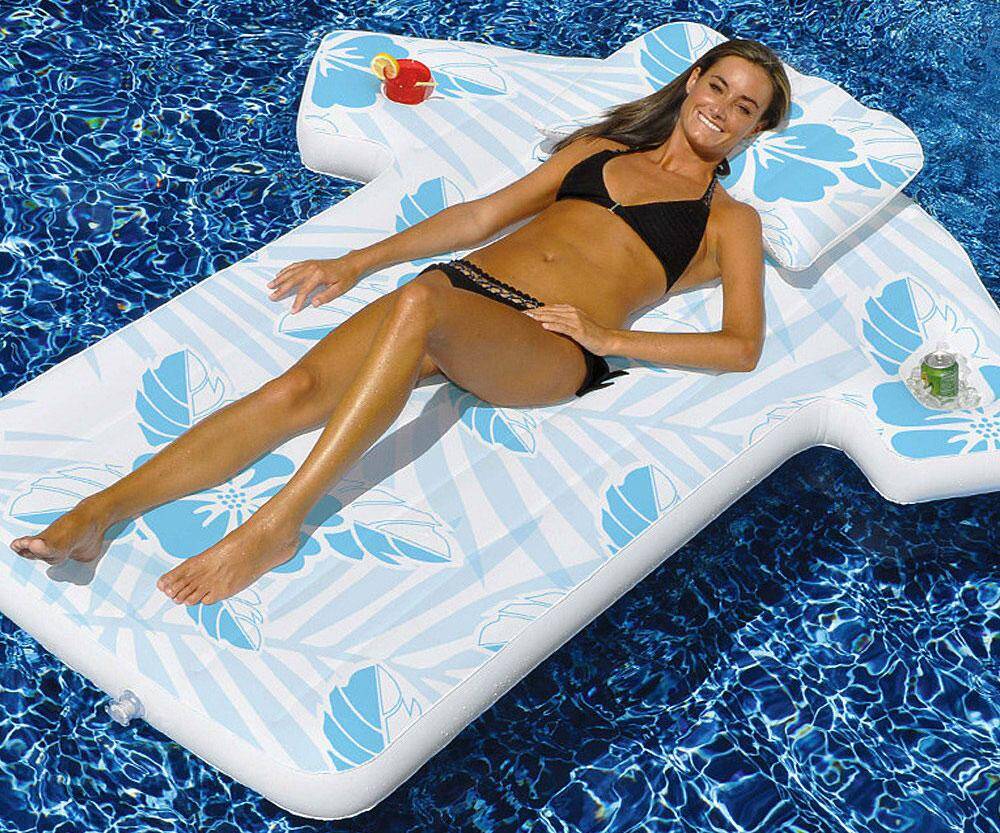 Cabana Shirt Pool Float - coolthings.us