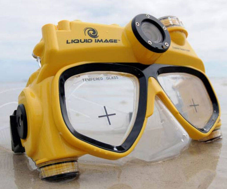 Camera Snorkel Mask