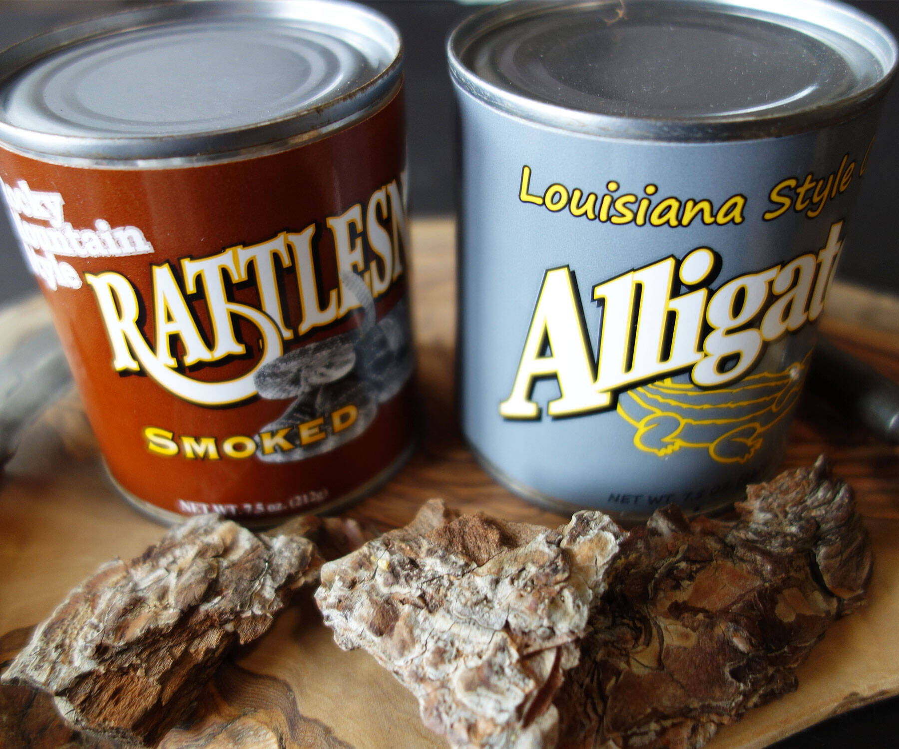 Rattlesnake And Alligator Jerky - coolthings.us