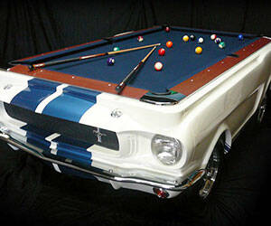 Shelby GT-350 Pool Table - coolthings.us