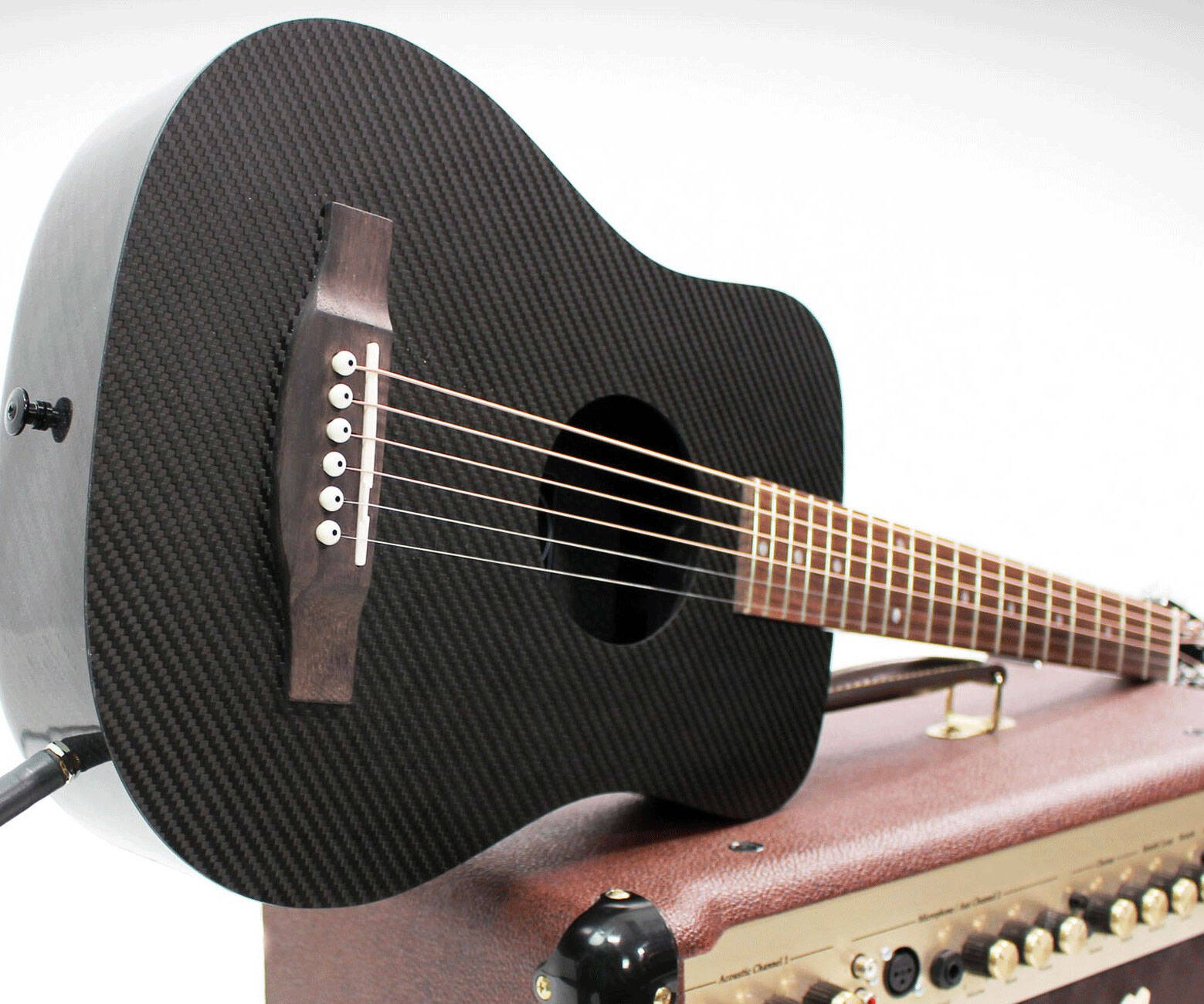 Carbon Fiber Acoustic Electric Guitar - //coolthings.us