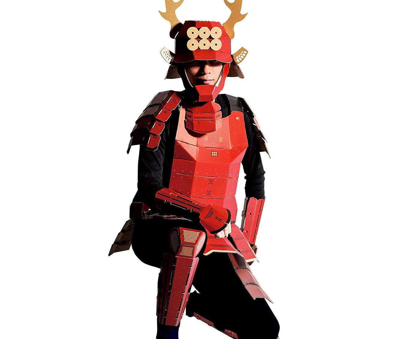 Cardboard Samurai Costume - coolthings.us