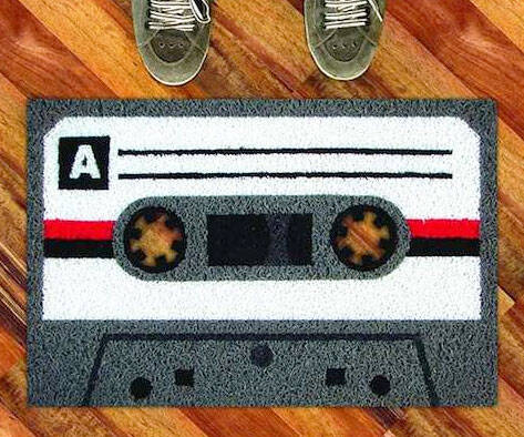 Cassette Tape Doormat - coolthings.us